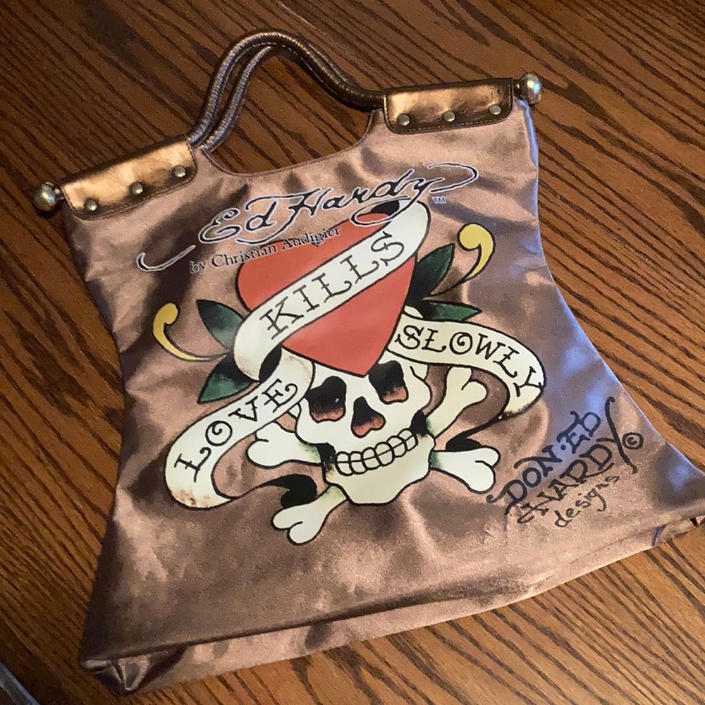 Ed Hardy “LKS” tote